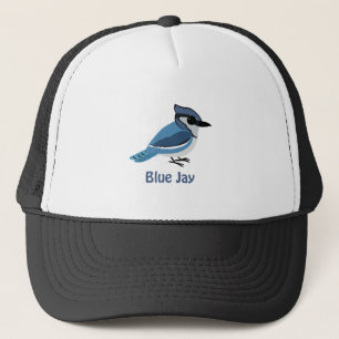 Cute Blue Jay Trucker Hat