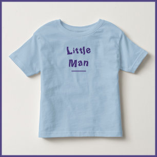 Cute Blue Little Man T-shirt