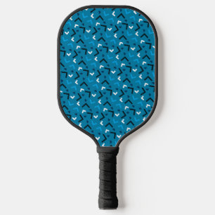 Cute Blue Memphis Pro Pickleball Paddle
