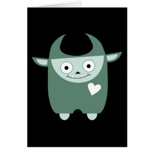 Cute Blue Monster
