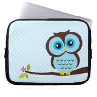 Cute Blue Owl