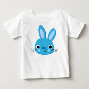 Cute Blue Rabbit Baby Boy T-shirt