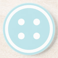 Cute Blue Sewing Button