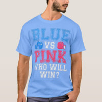Cute Blue vs Pink Gender Reveal Party Boxing Boxer