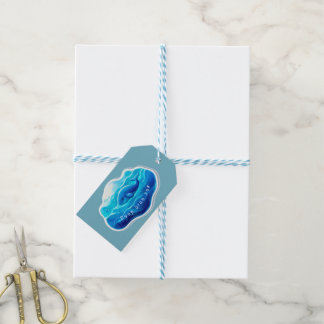 Cute Blue Whale, personalized Gift Tags