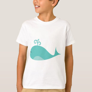 Cute Blue Whale T-Shirt