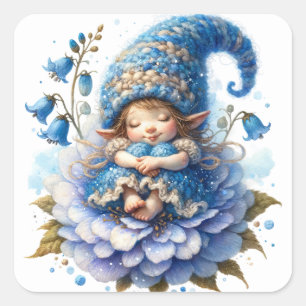 Cute Bluebell Fairy Stickers