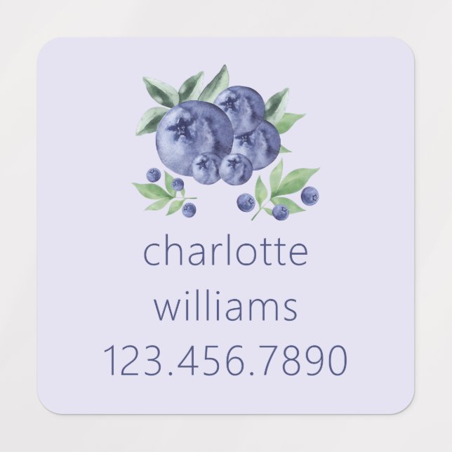 Cute Blueberry Fruit Back to School Clothing Kids (Design 1)