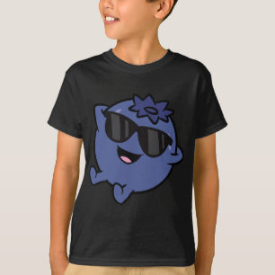 Cute Blueberry Fruit Relaxing Lazy Blueberry T-Shirt