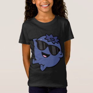 Cute Blueberry Fruit Relaxing Lazy Blueberry T-Shirt