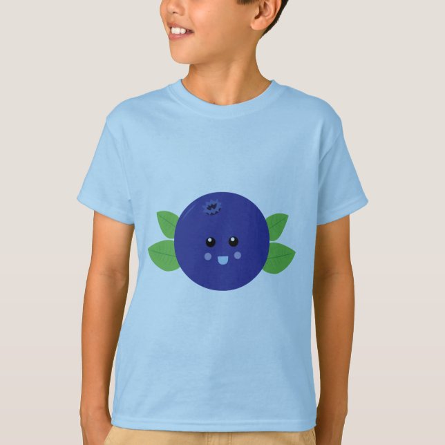 Cute Blueberry T-Shirt (Front)
