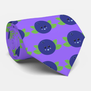 Cute Blueberry Tie