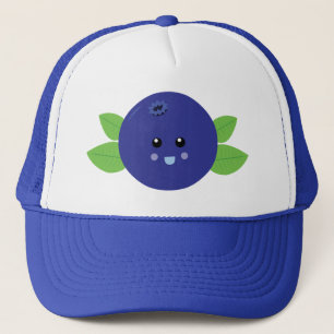 Cute Blueberry Trucker Hat