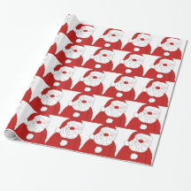 Cute Blushing Santa
