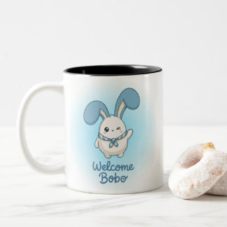 Cute Bobo Bunny Personalised Mug - Kawaii Aestheti