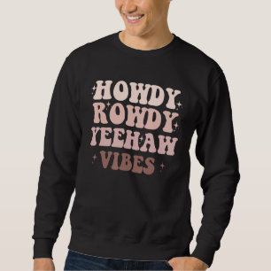 Cute Boho Aesthetic Southern Cowgirl Country Music Sweatshirt
