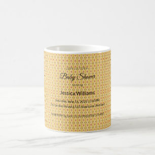 Cute Boho Baby Shower Gender Neutral, Customisable Coffee Mug