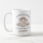 Cute Boho Grandma Pregnancy Announcement Mug