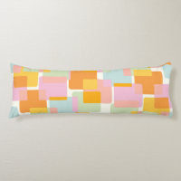 Cute Boho Retro Pastel Geometric Shape Art