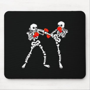 Cute Bone Kickbox - For Cool Men And Women With Hu Mouse Pad