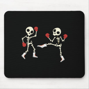 Cute Bone Kickbox Shirt - For Cool Men And Women W Mouse Pad
