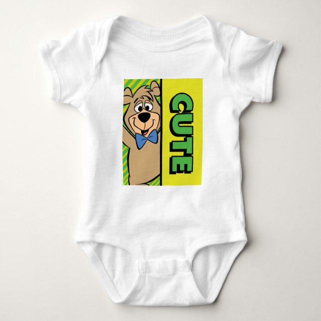 Cute Boo-Boo Bear Baby Bodysuit (Front)