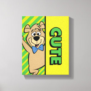 Cute Boo-Boo Bear Canvas Print