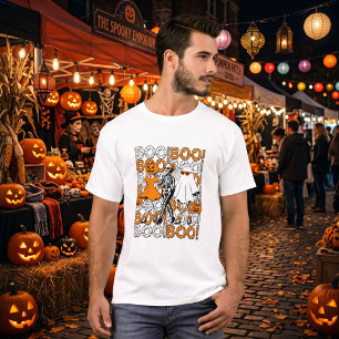 Cute Boo Crew Halloween Friends T-Shirt