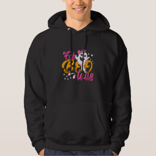 Cute Boo Ghost Halloween Fab Boo Lous Pink Boo Boo Hoodie