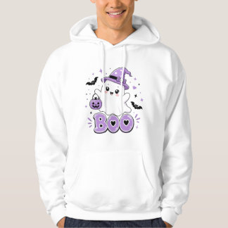 Cute Boo Ghost Halloween T-Shirt Hoodie