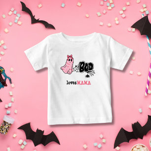 Cute Boo Ghost Mama Spooky Baby T-Shirt