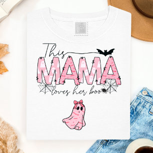Cute Boo Ghost Mama Spooky T-Shirt