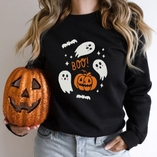 Cute Boo Halloween  Sweatshirt