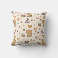 Cute Book Lovers Bear Pattern