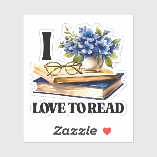 Cute book lovers reading (Sheet)