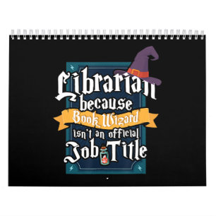 Cute Book Reading Lover Librarian Present Books Calendar