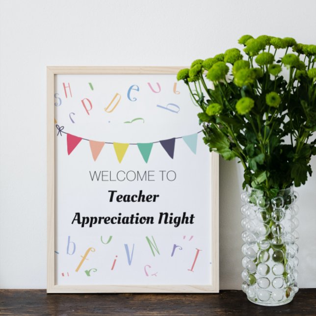 Cute Bookish Teacher Retirement Party Sign (Creator Uploaded)