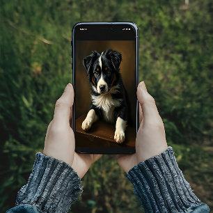 Cute Border Collie Poster