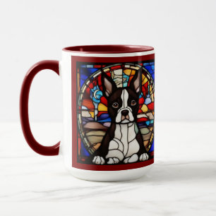 Cute Boston Terrier Coffee Mug