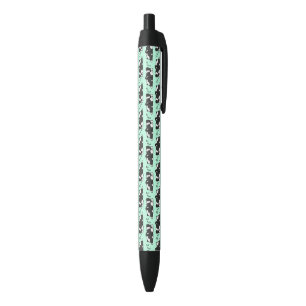 Cute Boston Terrier ZZZ Dog Lovers Gifts Pet Puppy Black Ink Pen