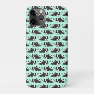 Cute Boston Terrier ZZZ Dog Lovers Gifts Pet Puppy Case-Mate iPhone Case