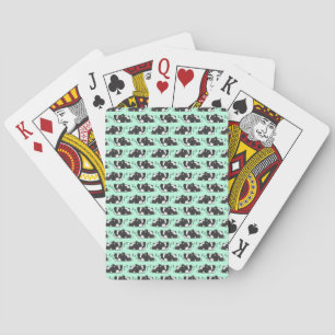 Cute Boston Terrier ZZZ Dog Lovers Gifts Pet Puppy Playing Cards