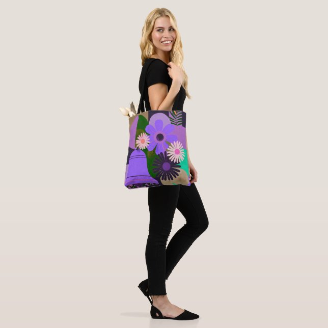Cute Botanical Bag (On Model)