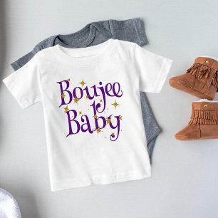 Cute Boujee Baby Purple   T-Shirt