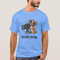 Cute Boxer Dog Photography Graphic Dark Colour