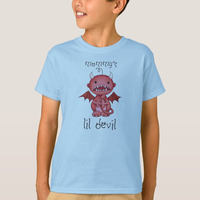 cute boy devil T-Shirt (Front)
