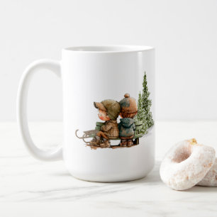 Cute Boy & Girl Mug