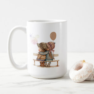 Cute Boy & Girl Mug