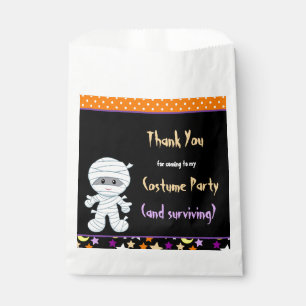 Cute Boy Mummy Halloween Costume Party Favour Bags
