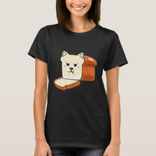Cute Bread Cat Halloween T-Shirt